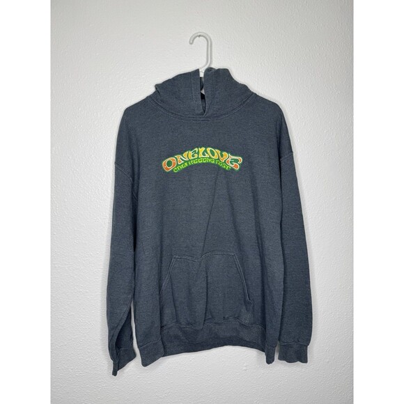 One Love Cali Reggae Fest Hoodie Mens L 2019 Festival Sublime Dirty Heads Rasta - Picture 2 of 16